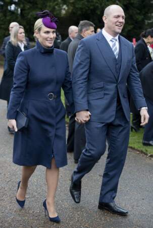 La famille royale britannique se rend à la messe de Noël à l'église Sainte-Marie-Madeleine à Sandringham