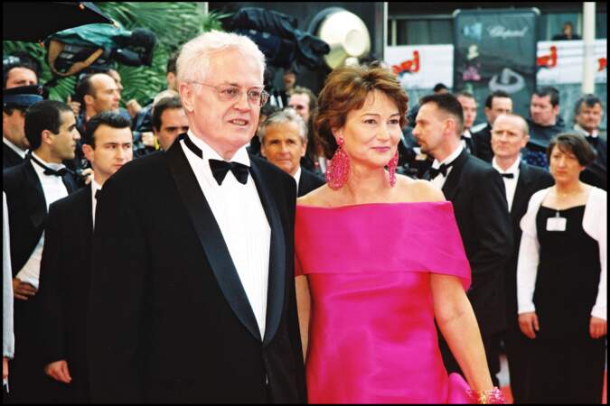 Lionel Jospin et Sylvanie Agacinsky au Festival de Cannes