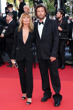 Axelle Lafont à la montée des marches du film "The Old Oach" de Ken Loach, au 76ème Festival de Cannes, le 26 mai 2023
