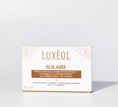 Solaire Capsule, Luxéol, 15,90€ sur luxeol.com et parapharmacies