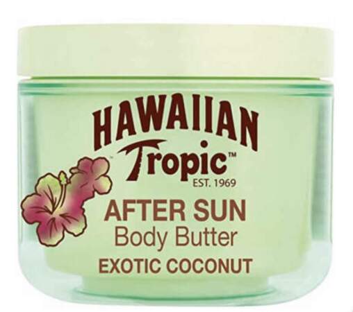 Beurre Corporel Après Soleil Noix De Coco, Hawaiian Tropic, 12,90€ 
