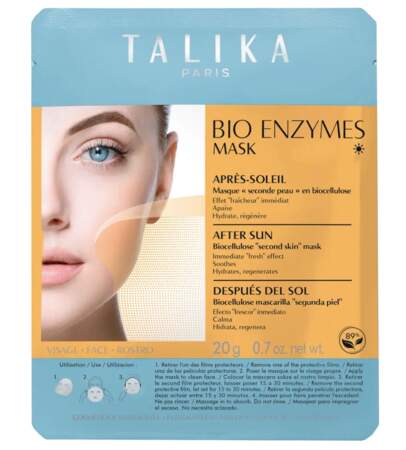 Masque Après-soleil Bio Enzymes, Talika, 9,95€ 
