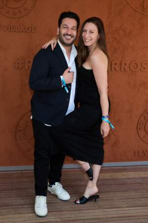 Denny Imbroisi et Silvia Notargiacomo lors des Internationaux de France de tennis de Roland Garros, à Paris, France, le 4 juin 2023.