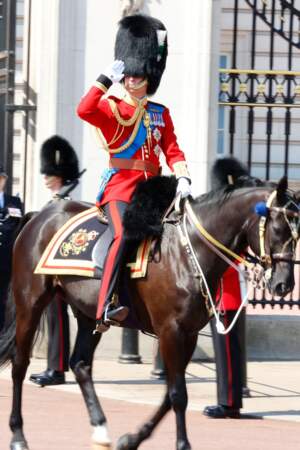 Le prince William dirige à Horse Guards Parade, le 10 juin 2023