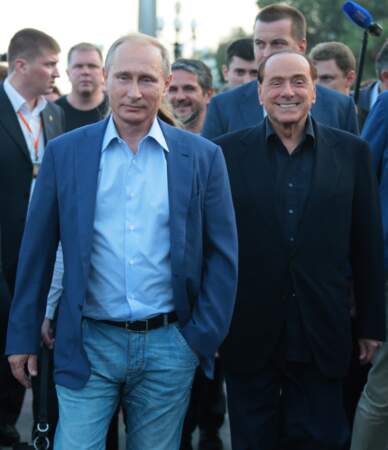 Vladimir Poutine, un ami de Silvio Berlusconi également adepte de la chirurgie esthétique