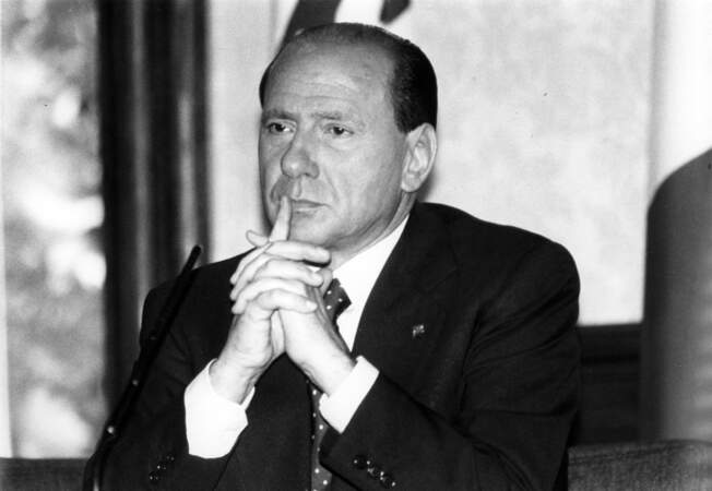 Silvio Berlusconi, photographié dans les années 80.