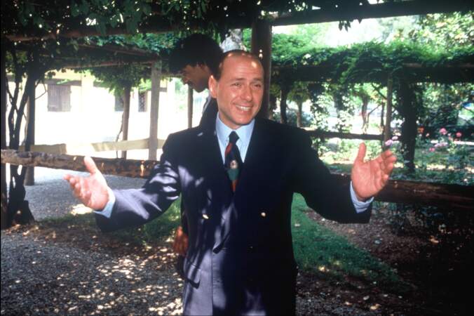 Silvio Berlusconi, photographié en 1994.