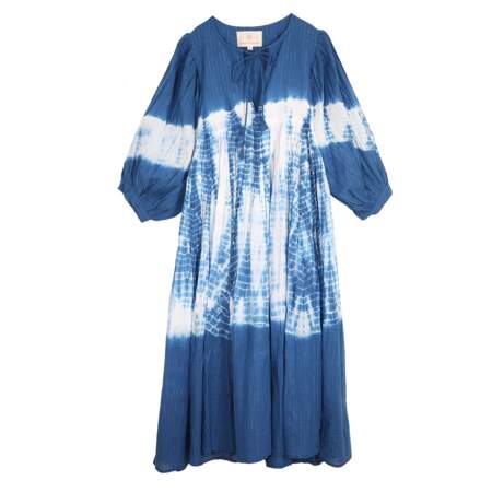 Robe tie & dye en coton, Caroline de Benoist, 129€