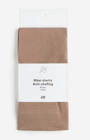 Short cycliste anti-frottement, H&M, 7,99€
