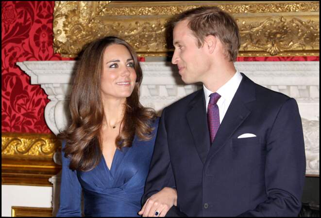 Les fiançailles de Kate Middleton et du prince William
