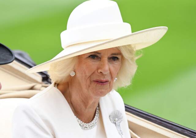 La reine Camilla au premier jour de la course hippique Royal Ascot 2023