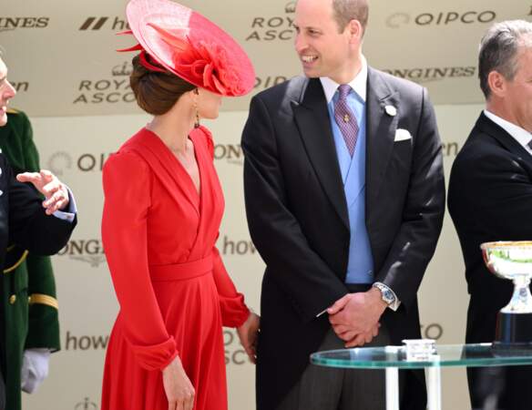 Kate Middleton et le prince William à Royal Ascot 2023