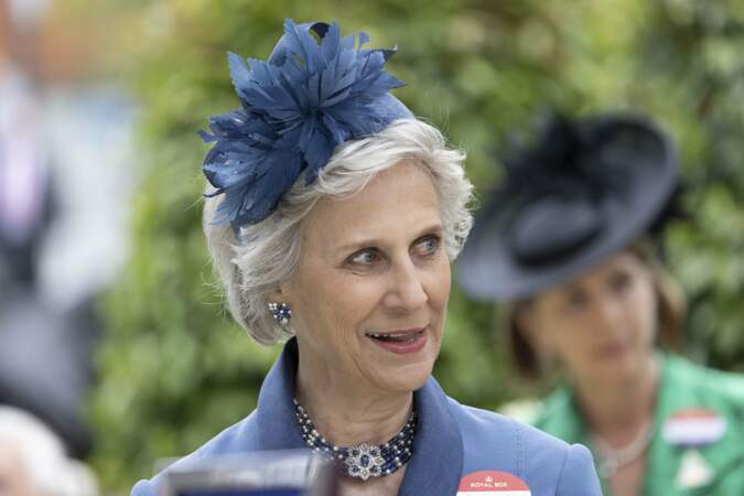 La duchesse de Gloucester lors du premier jour de la course hippique Royal Ascot 2023