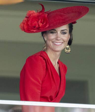 La princesse Catherine (Kate) de Galles au meeting hippique Royal Ascot à Ascot, le 23 juin 2023.