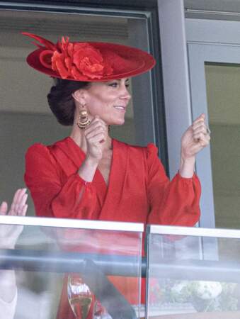 La princesse Catherine (Kate) de Galles au meeting hippique Royal Ascot à Ascot, le 23 juin 2023.
