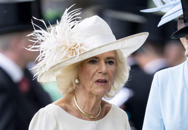 La reine Camilla au quatrième jour de Royal Ascot