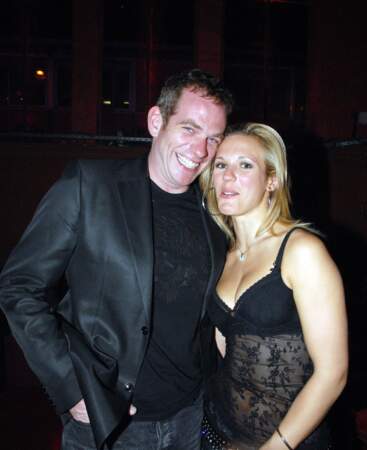 Garou et son ex-compagne Lorie Pester en 2009 à Paris.