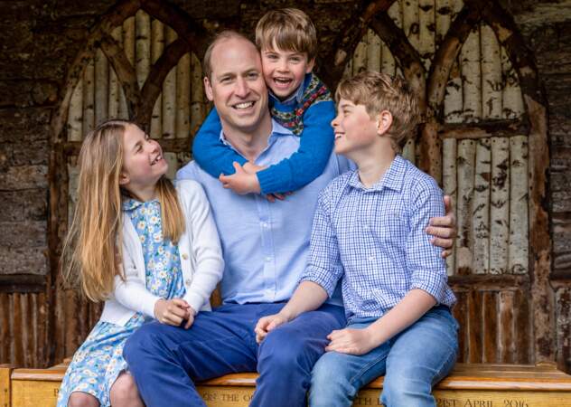 Prince William comblé pour la fête des pères, le 18 juin 2023