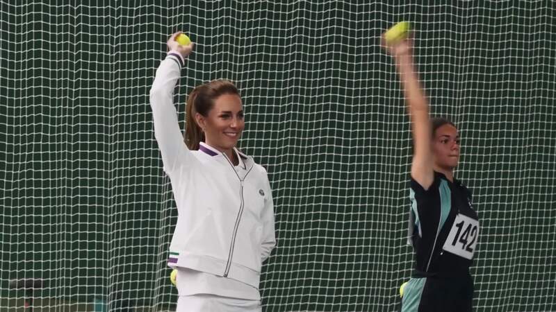 Kate Middleton et Roger Federer