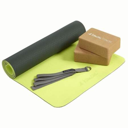 Kit d'accessoires de yoga, Kangui, 
55,90€ en exclusivité sur gifi.fr