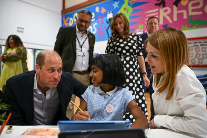Le prince William en pleine mission avec une ancienne Spice Girl, le 26 juin 2023