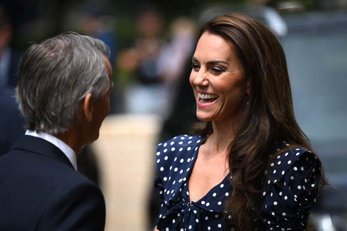 Kate Middleton se rend au centre d’accueil pour femmes Hope Street à Southampton, le mardi 27 juin 2023.