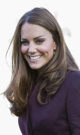 Kate Middleton coupe ses longueurs à Londres, le 10 octobre  2012