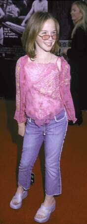 Camryn Grimes (alias Cassie Newman et Mariah Copeland) en juin 2001.