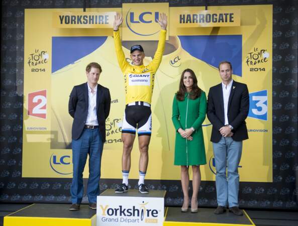 Marcel Kittel, premier maillot jaune du Tour de France 2014