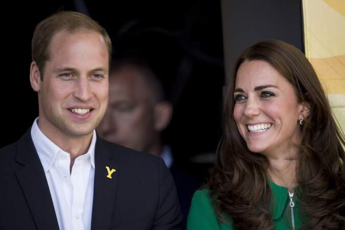 Le prince William et son épouse Kate Middleton