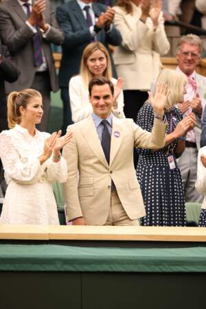 Roger Federer et sa femme Mirka
