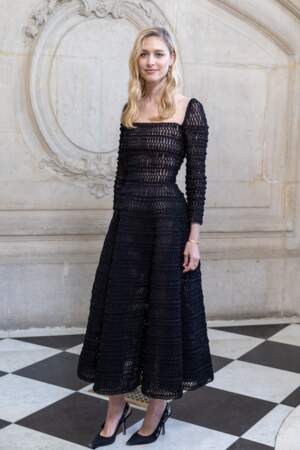 Beatrice Borromeo Casiraghi au défilé Dior, collection Couture automne-hiver 2024 lors de la Fashion Week de Paris, le 3 juillet 2023.