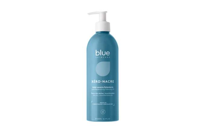 Sérum peau nette d'HoliteHuile lavante relipidante visage & corps Xéro Nacre de Blue Skincare
