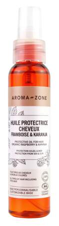 Huile protectrice cheveux Karanja & Framboise Bio, Aroma-Zone, 8,95€ en boutique et sur aroma-zone.com