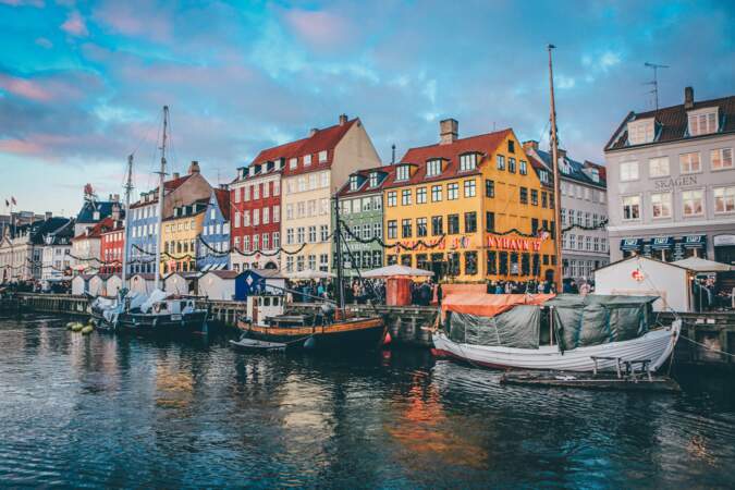 Copenhague, Danemark (6 touristes par habitant)