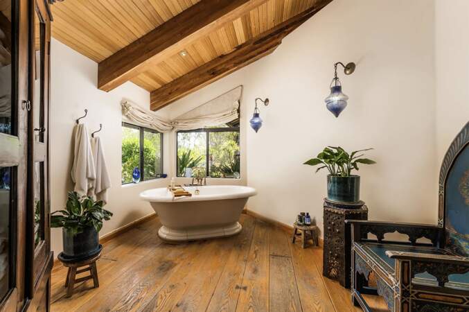 Salle de bain du ranch à vendre de James Cameron à Los Angeles