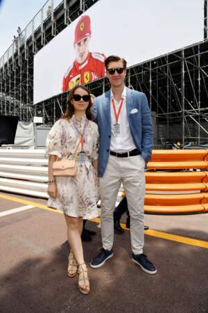 Alexandra de Hanovre plébiscite la robe légère et fleurie pendant le Grand prix de Formule 1 (F1) de Monaco le 25 Mai 2019