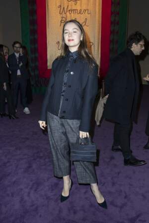 Alexandra de Hanovre porte le pantacourt lors du défilé Dior - collection Couture printemps-été 2020