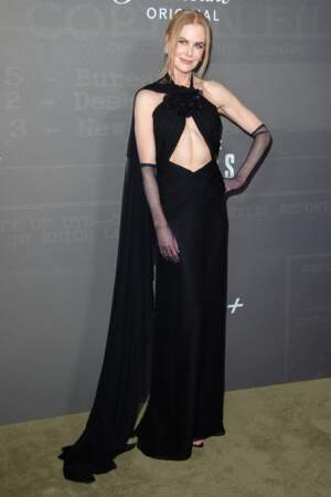 Nicole Kidman enfile une tenue de soirée légère qui dévoile ses abdos à la projection de la série Opérations Spéciales : Lioness à la Tate Britain à Londres, le 11 juillet 2023