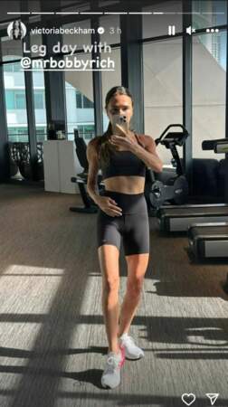 Victoria Beckham est une sportive invétérée. Elle le montre sur son Instagram, le 15 juillet 2023