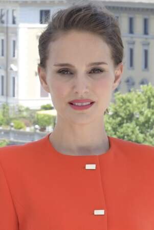 Natalie Portman est superbe avec un rouge à lèvres rosé à Rome, le 7 juillet 2022