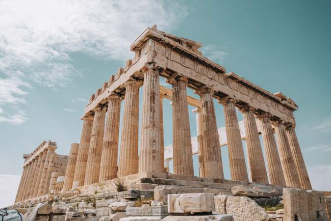 Athènes, Grèce (8 touristes par habitant)