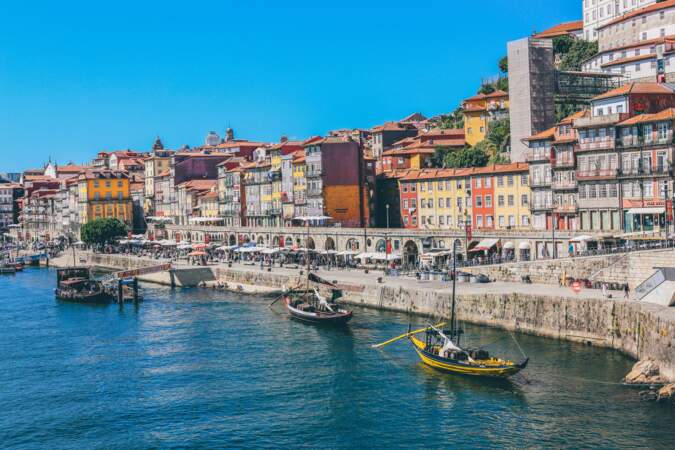 Porto, Portugal (9 touristes par habitant)