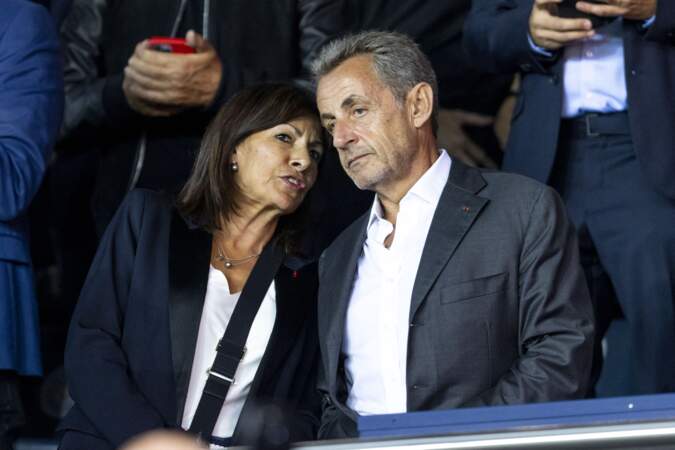 Nicolas Sarkozy et Anne Hidalgo.