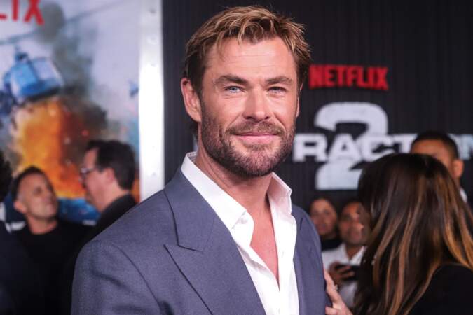 Chris Hemsworth à la première du film "Extractions 2" à New York, le 13 juin 2023.