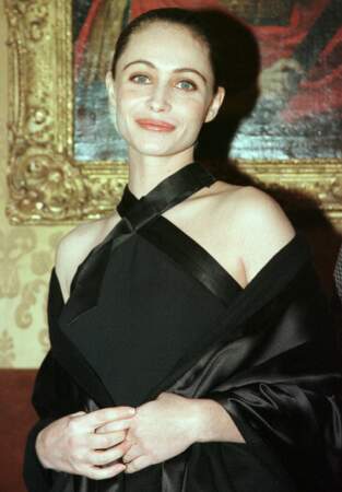Emmanuelle Béart au 50e anniversaire de l'Unicef, à Paris en 1996