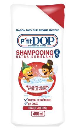 Shampooing Ultra Démêlant Fraise-Cerise, DOP, 3,40€
