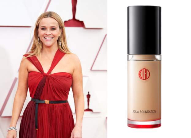 Le fond de teint favori de Reese Witherspoon est celui de la marque Koh Gen Do, Maifanshi Aqua Foundation disponible dès  105€
