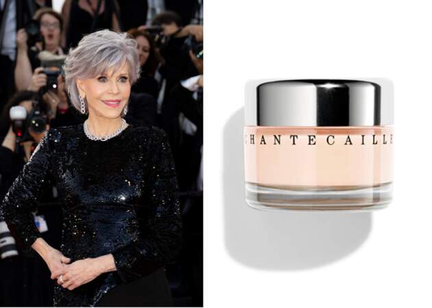 Le secret du teint lumineux de Jane Fonda est son fond de teint Chantecaille, Future skin à partir de 87€