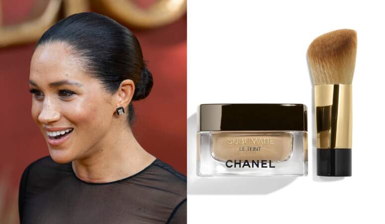 Le fond de teint Sublimage de Chanel est l'un des favoris de Meghan Markle. Il est disponible à partir de 150€ sur le e-shop de la marque